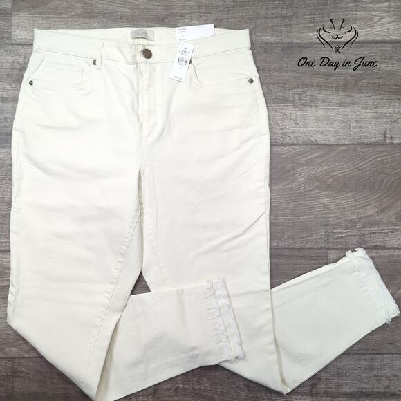 Loft Skinny Curvy Jeans Size 12 - Picture 1 of 6